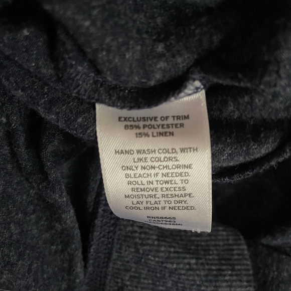 Halogen sweater with back zipper - Picture 5 of 5